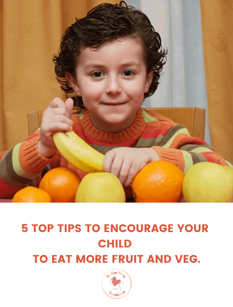 5 Top tips to encourage your child to eat more fruit and vegetables
