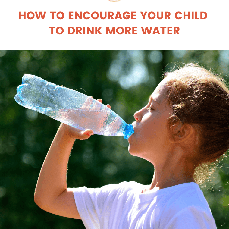 How to encourage your child to drink more water