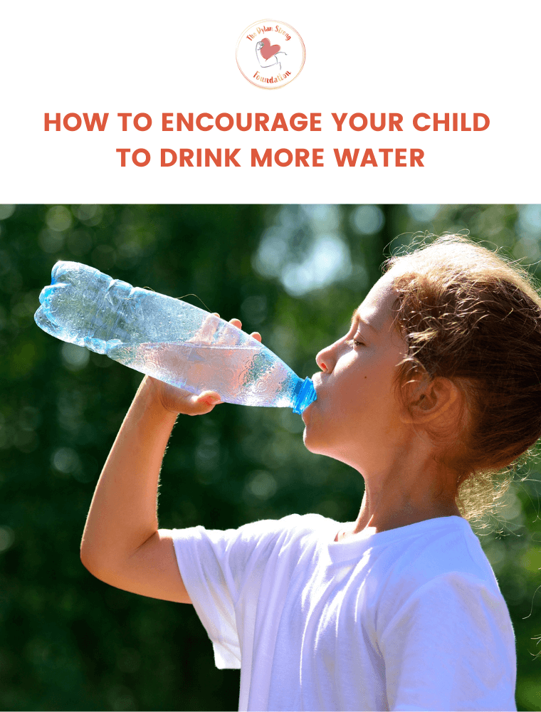 How to encourage your child to drink more water